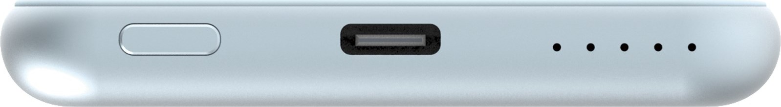 VERBATIM Powerbanka Charge 'n' Go, Magnetická, 5000 mAh, USB-C, Modrá