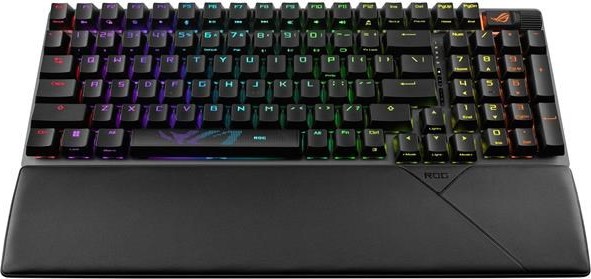 ASUS klávesnice ROG Strix Scope II 96 Wireless (ROG NX Snow) - CZ/SK