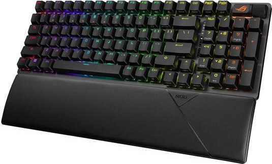ASUS klávesnice ROG Strix Scope II 96 Wireless (ROG NX Snow) - CZ/SK