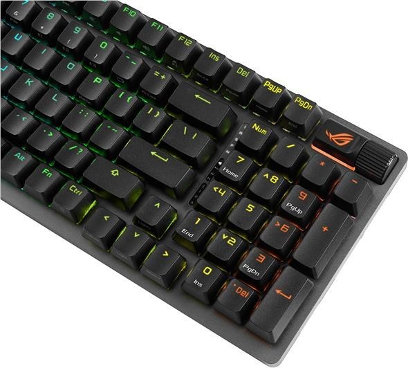 ASUS klávesnice ROG Strix Scope II 96 Wireless (ROG NX Snow) - CZ/SK