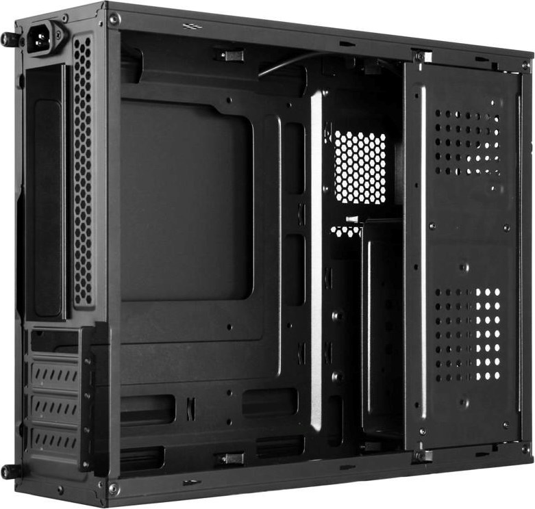 1stCOOL skříň COMPACT 1, Micro Tower, AU, USB 3.0, USB-C, CR, 1x 80mm Fan, černá