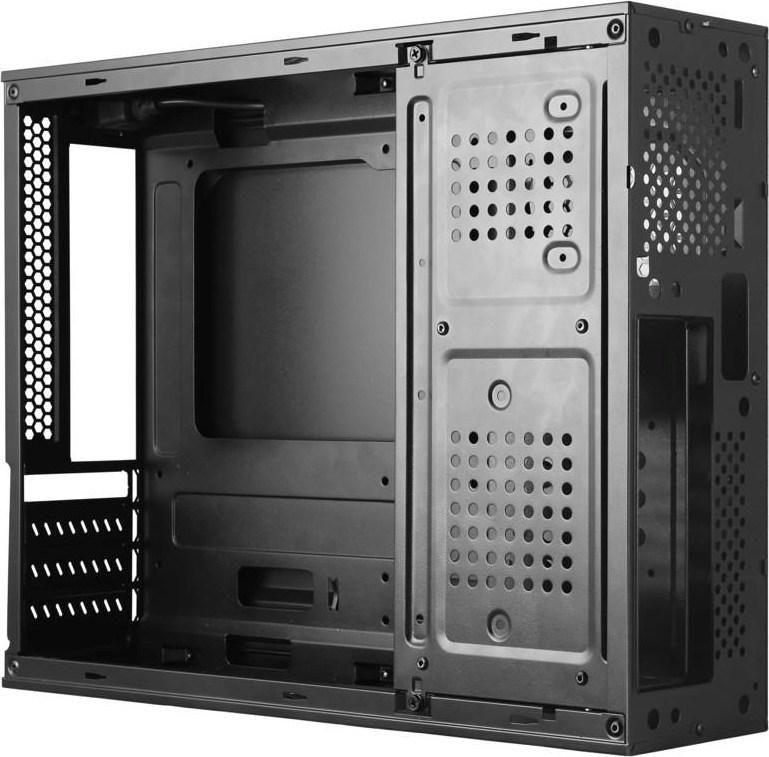 1stCOOL skříň COMPACT 1, Micro Tower, AU, USB 3.0, USB-C, CR, 1x 80mm Fan, černá
