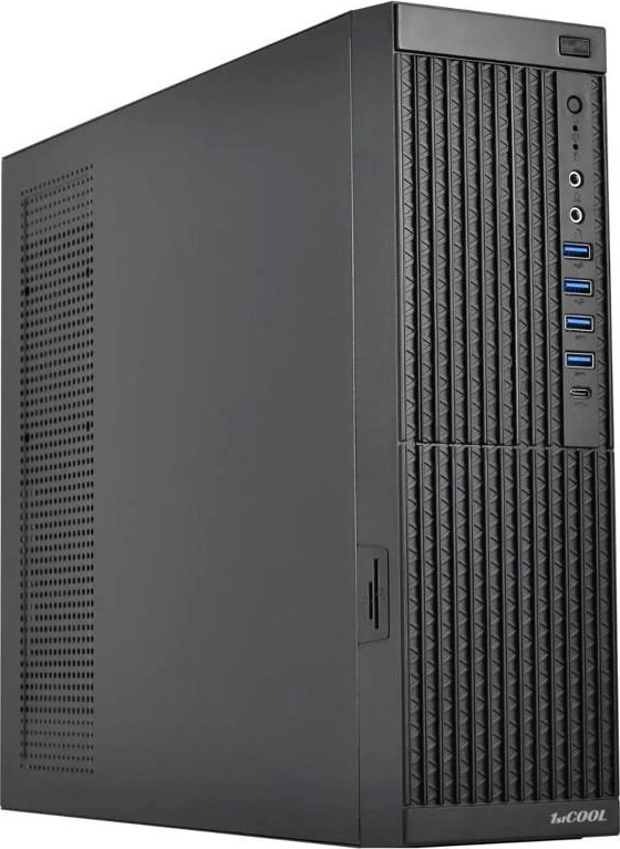 1stCOOL skříň COMPACT 2, Micro Tower, AU, USB 3.0, 1x 60mm Fan, černá