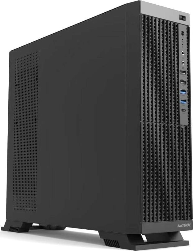 1stCOOL skříň COMPACT 2, Micro Tower, AU, USB 3.0, 1x 60mm Fan, černá
