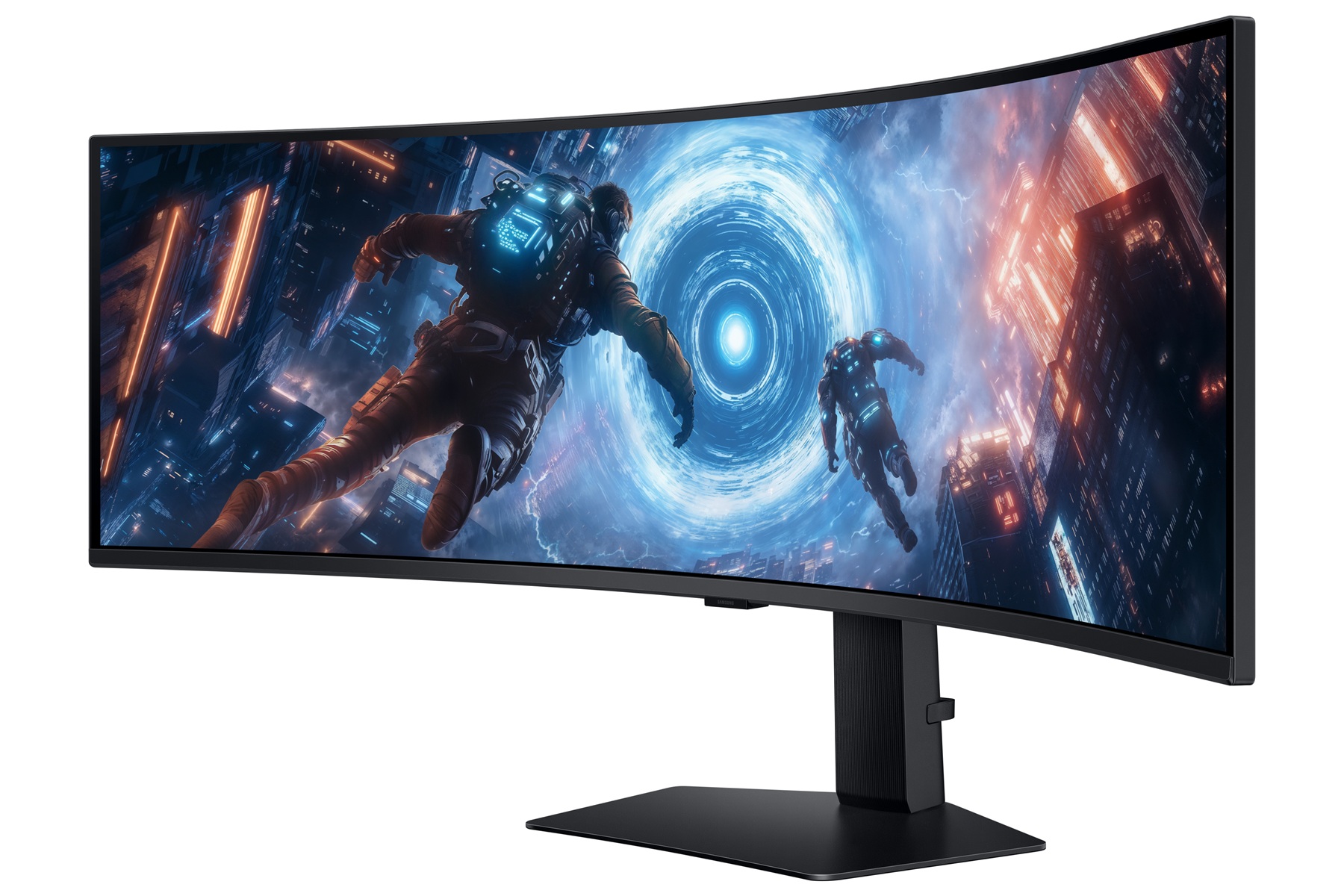 SAMSUNG MT LED LCD 49" Samsung Odyssey G9 (G91F) - 5120x1440, Prohnutý 1000R, VA, 144Hz, HDR10+ Gaming