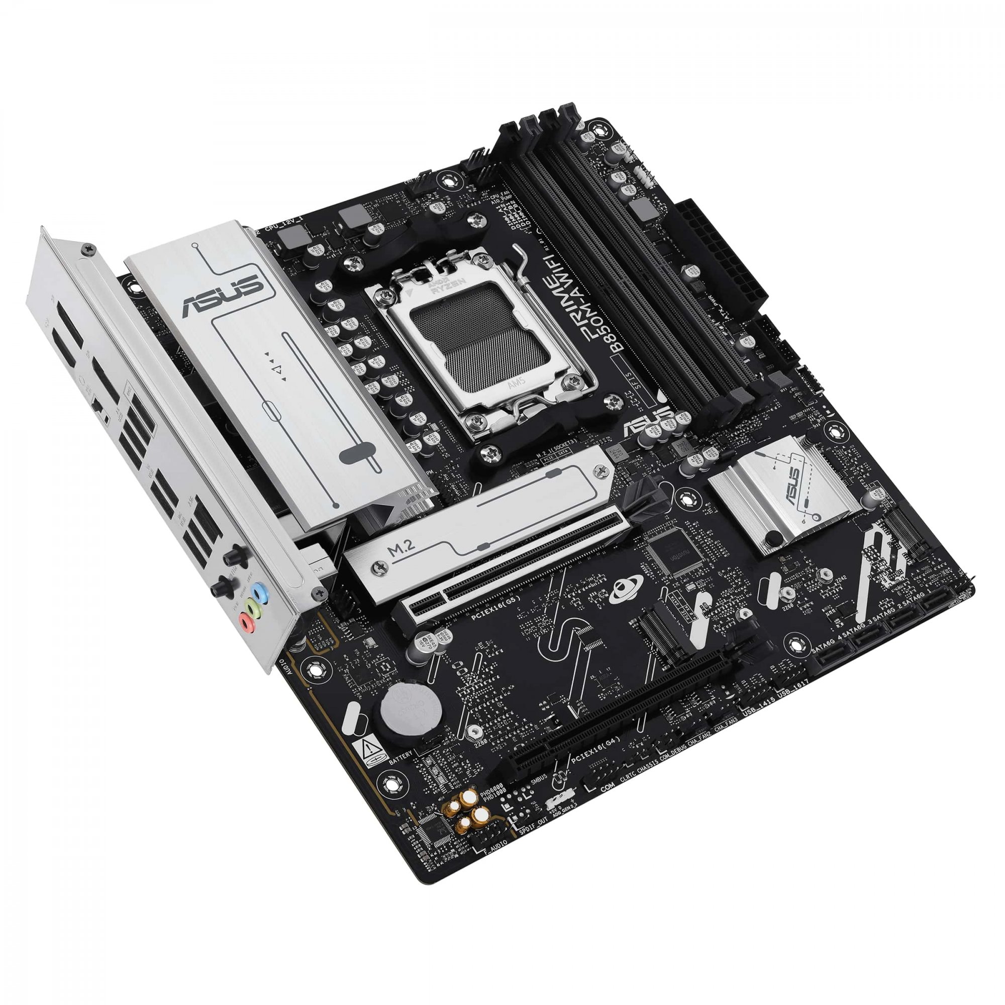 ASUS MB Sc AM5 PRIME B850M-A WIFI, AMD B850, 4xDDR5, 2xDP, 1xHDMI, WiFi, mATX