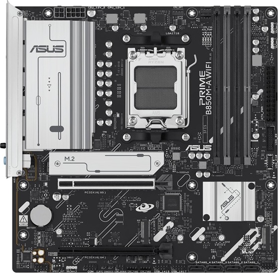 ASUS MB Sc AM5 PRIME B850M-A WIFI, AMD B850, 4xDDR5, 2xDP, 1xHDMI, WiFi, mATX