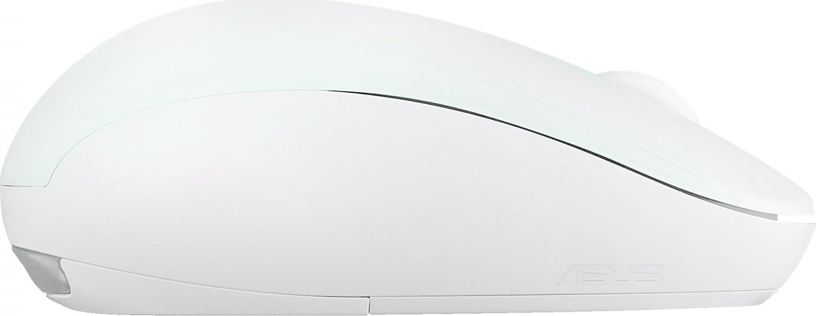 ASUS Fragrance Mouse MD101/Ergonomická/Optická/2 400 DPI/USB+BT/Bílá