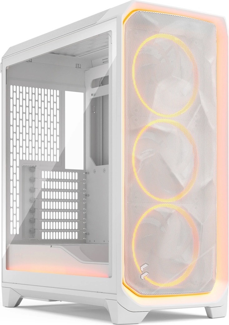 Fractal Design Meshify 3 Ambience Pro TG/Midi Tower/Transpar./Bílá