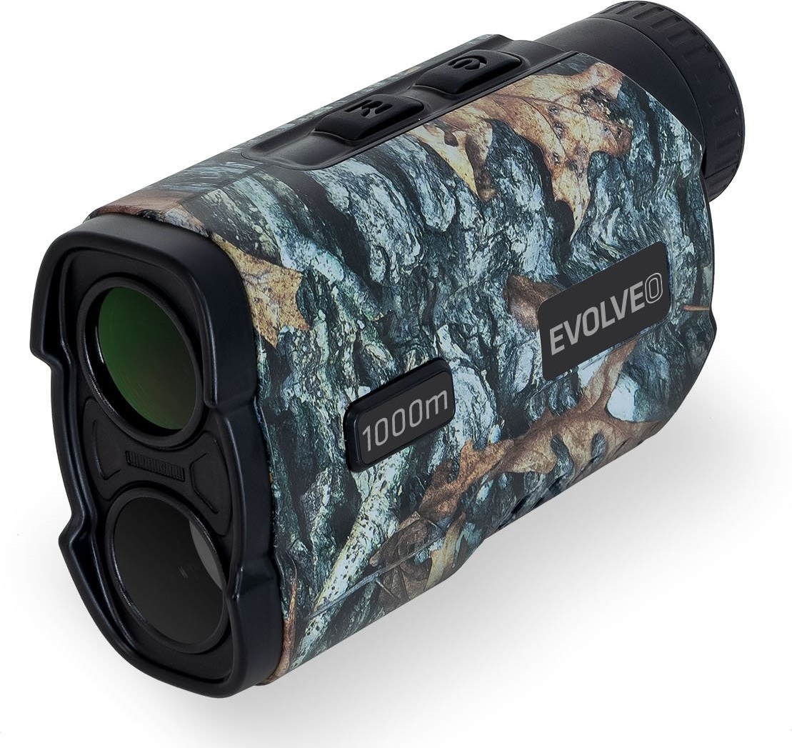 EVOLVEO Range Finder 1K, lovecký laserový dálkoměr s měřením úhlu, výšky a rychlosti