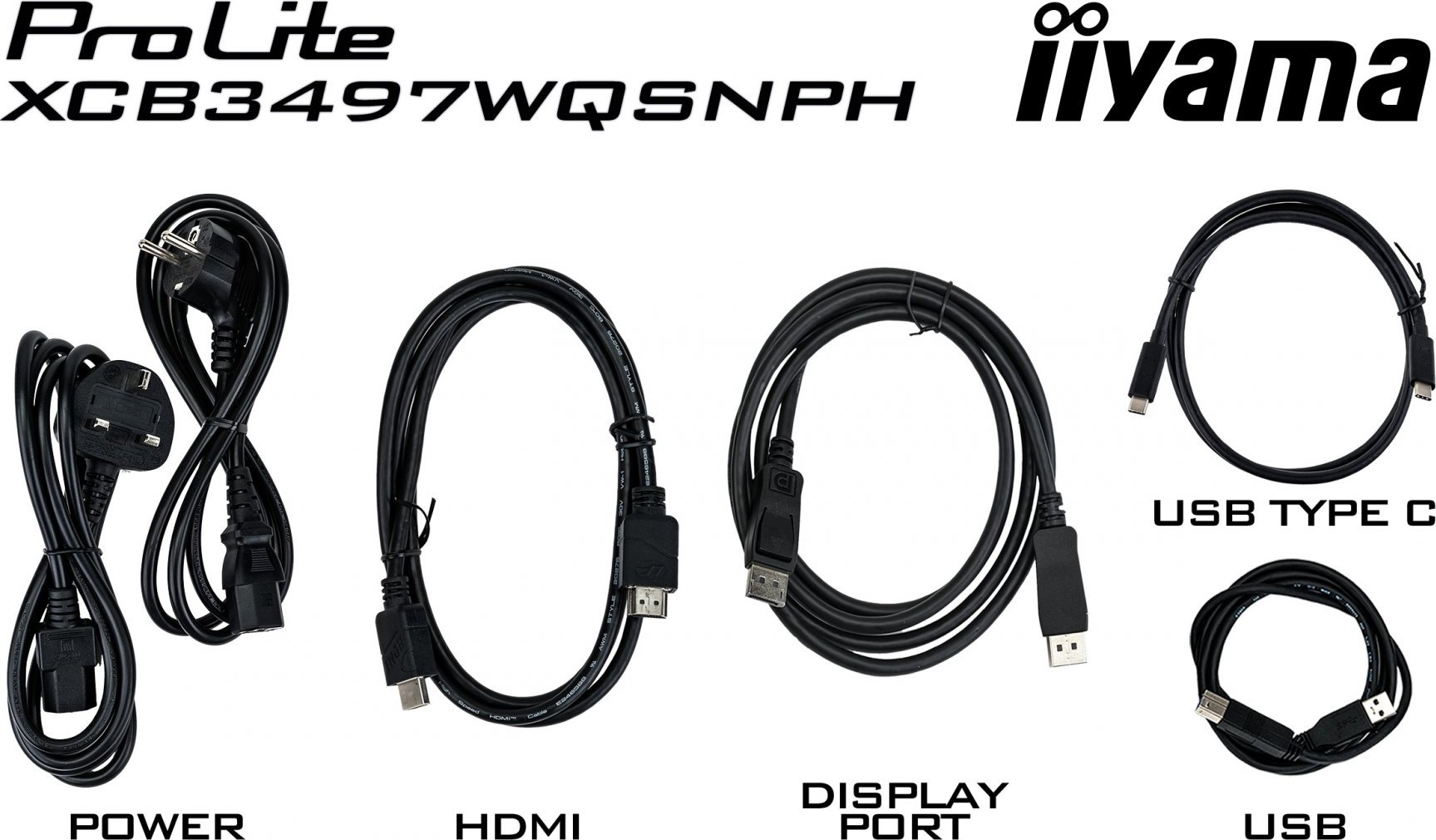 iiyama ProLite/XCB3497WQSNPH-B1/34"/VA/wQHD/120Hz/0,4ms/Black/3R