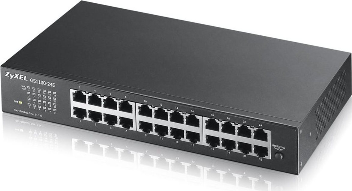 Zyxel GS1100-24E v3 24portový gigabitový ethernetový prepínač