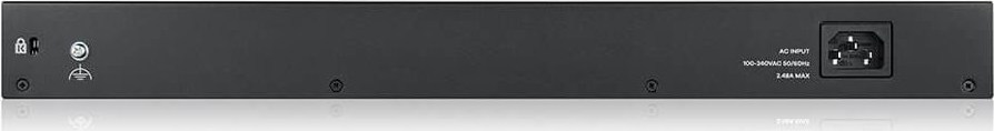 Zyxel GS1900-48HP v2 50portový gigabitový webový inteligentný PoE prepínač, 48x gigabitový RJ45 (24x PoE), 2x SFP, rozpočet PoE 170W