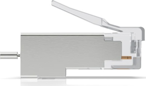 Ubiquiti UISP-Connector-SHD - STP RJ45 konektor, Cat5, 8p8c, drát, pozlacený, AWG24 (100ks)