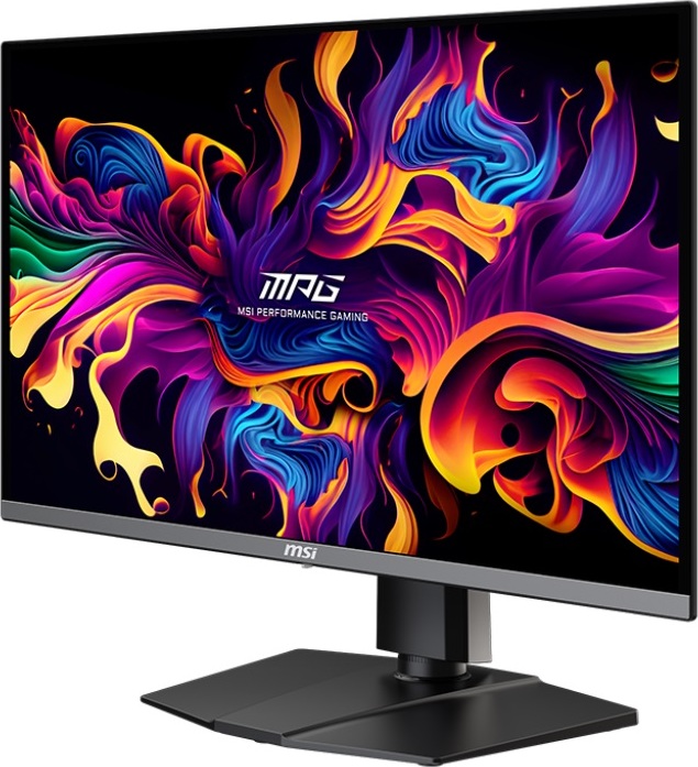 MSI LCD MPG 272URX QD-OLED, 26.5", 3840x2160, QD-OLED, 0,03ms, VESA 100x100, Black