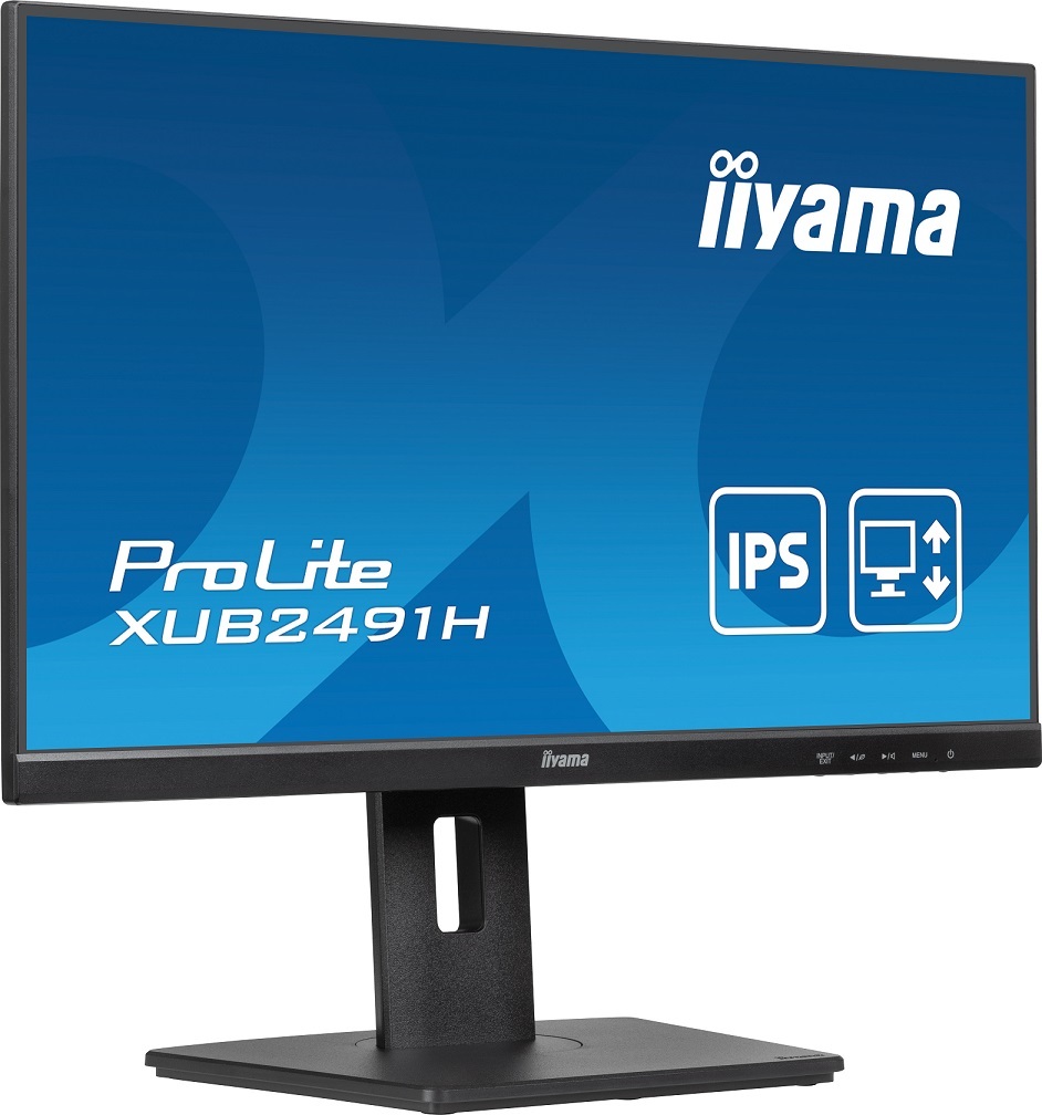 iiyama ProLite/XUB2491H-B1/23,8"/IPS/FHD/100Hz/0,5ms/Black/3R