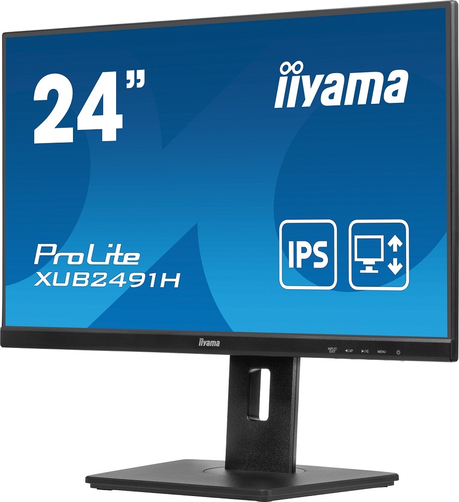 iiyama ProLite/XUB2491H-B1/23,8"/IPS/FHD/100Hz/0,5ms/Black/3R
