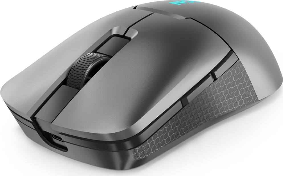 Lenovo Legion M600s/Herní/Optická/Pro praváky/19 000 DPI/Drátová+bezdrátová/Šedá