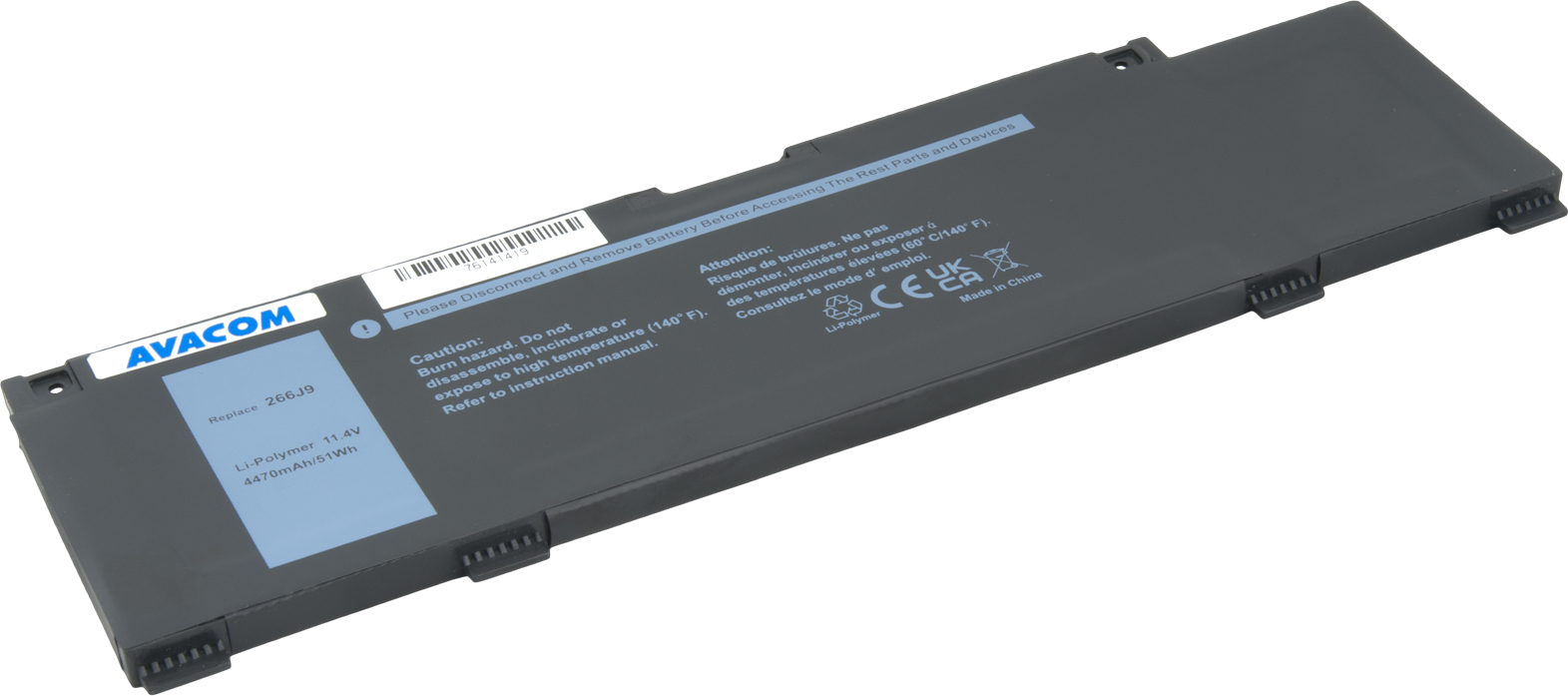 Baterie AVACOM pro Dell G3 3590 Li-Pol 11,4V 4470mAh 51Wh