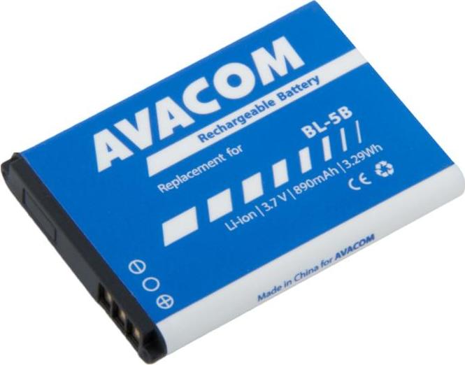 AVACOM batéria do mobilu Nokia 3220, 6070, Li-Ion 3,7V 890mAh (náhrada BL-5B)