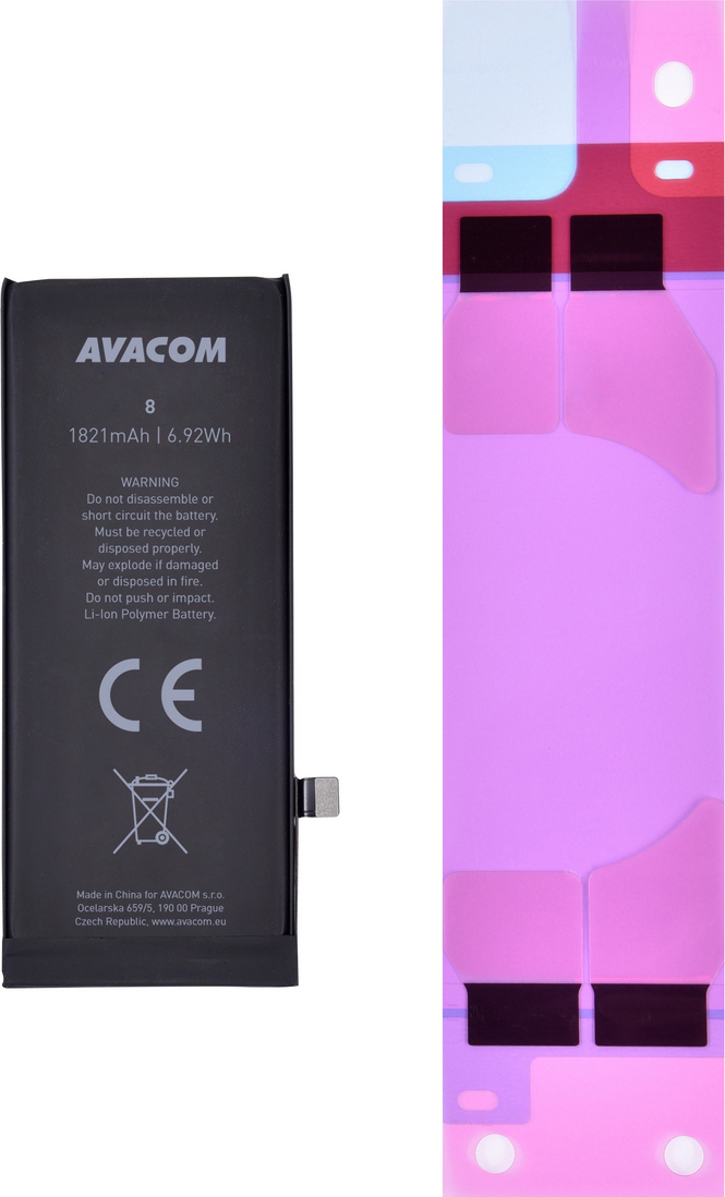 AVACOM batéria pre Apple iPhone 8, Li-Ion 3,82 V 1821 mAh (náhradná 616-00357)