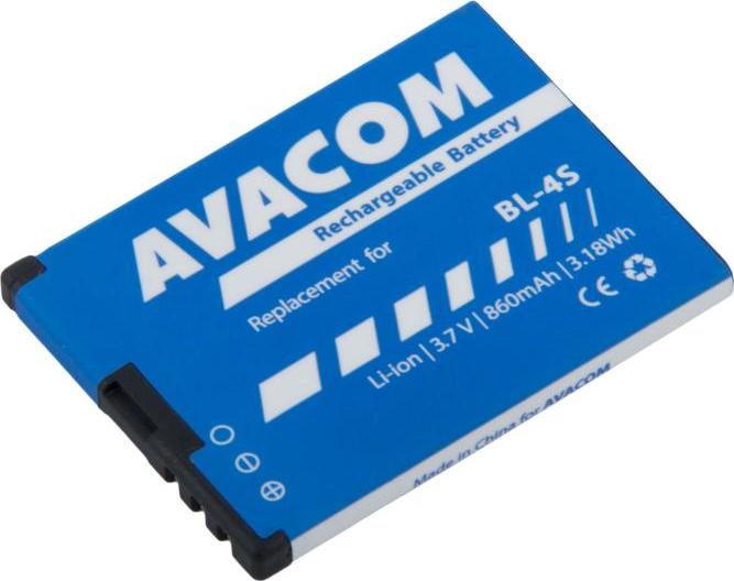 AVACOM batéria do mobilu Nokia 3600 Slide, 2680 Li-Ion 3,7V 860mAh (náhrada BL-4S)