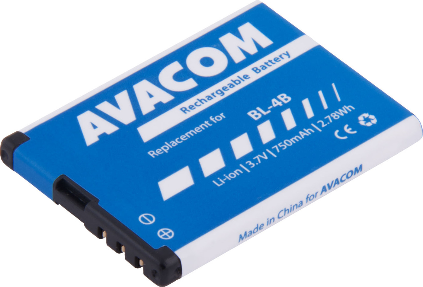 AVACOM batéria do mobilu Nokia 6111 Li-Ion 3,7V 750mAh (náhrada BL-4B)