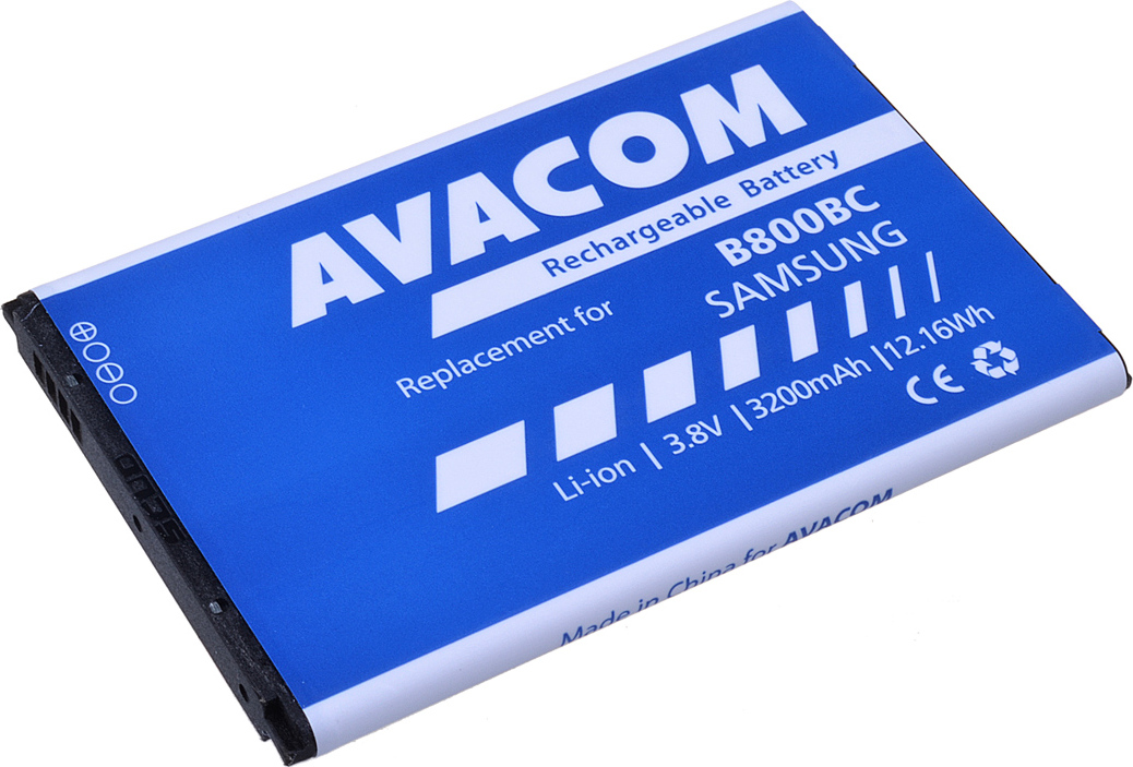 AVACOM batéria do mobilu Samsung N9005 Galaxy NOTE 3, Li-Ion 3,7V 3200mAh (náhrada EB-B800BEB)