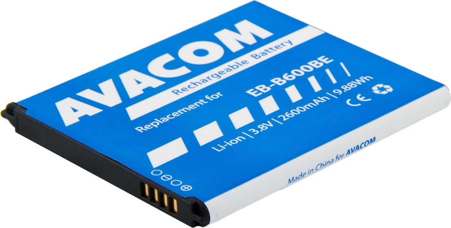 AVACOM batéria do mobilu Samsung Galaxy S4 Li-Ion 3,8V 2600mAh, (náhrada EB-B600BE)