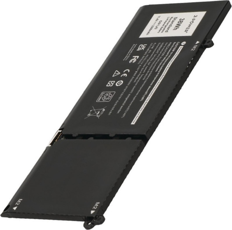 2-POWER Baterie 11,4V 3300mAh pro Dell Inspiron 15 (3510), Latitude 3320, Vostro 3420, Vostro 3520