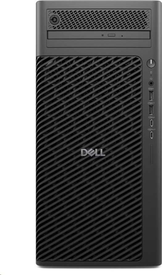 DELL PC Pro Max Tower T2 FCT2250/1500W/TPM/U7-265K/32GB/1TSSD/Integrated/vPro/Kb/Mouse/W11 Pro/3Y PS NBD