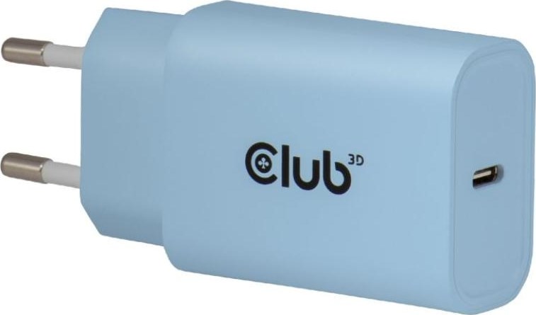 Club 3D Club3D Nabíječka, USB-C, Power Delivery 15V/2A, 2-pack, modrá