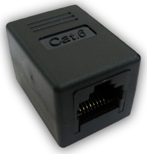 DATACOM Spojka UTP CAT6 2xRJ45 (8p8c) přímá černá