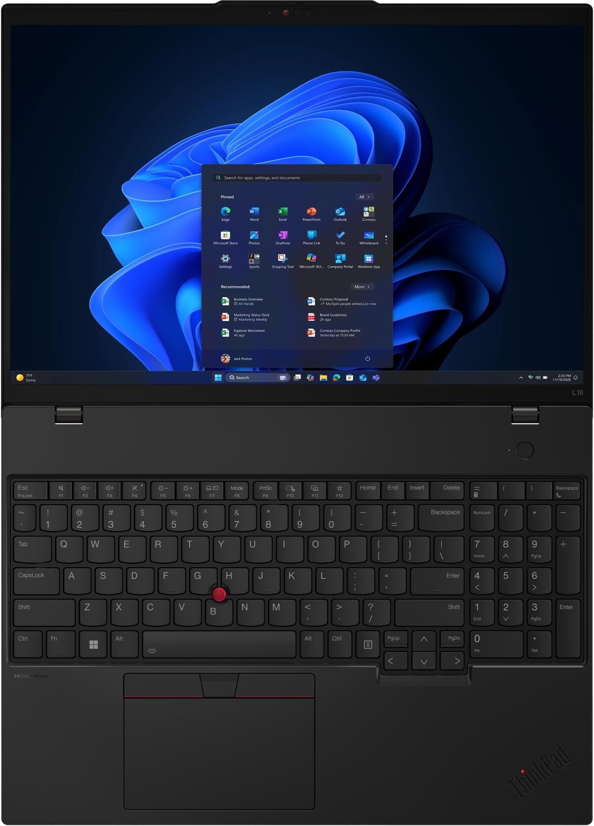 LENOVO NTB ThinkPad L16 G2 - Ultra 5 225U,16" WUXGA IPS,16GB,512SSD,HDMI,Int. Intel,W11P,3Y Onsite