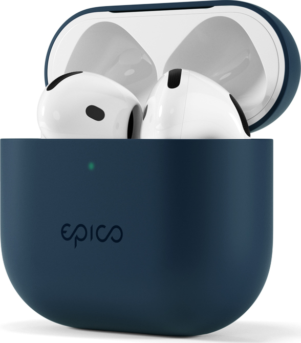 Epico silikonové pouzdro pro AirPods 4 - modrá