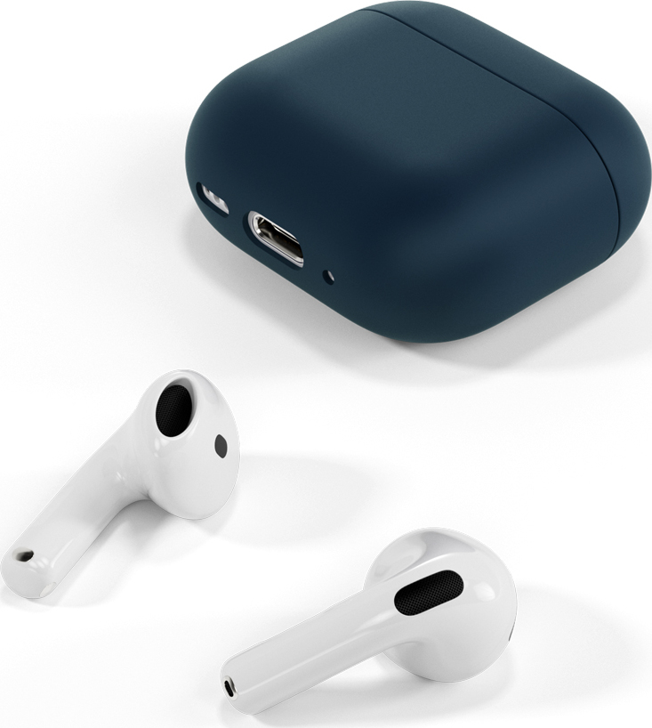 Epico silikonové pouzdro pro AirPods 4 - modrá