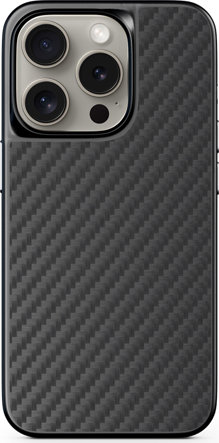 Epico Mag+ Hybrid Carbon kryt iPhone 15 Pro