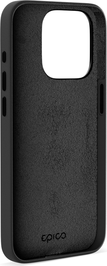 Epico Mag+ kožený kryt iPhone 15 Pro Max - černá
