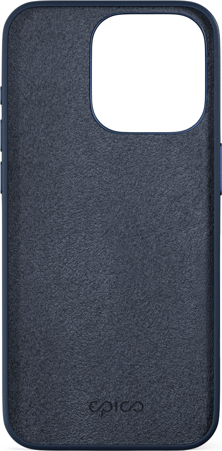 Epico Mag+ kožený kryt iPhone 16 Pro Max - modrá