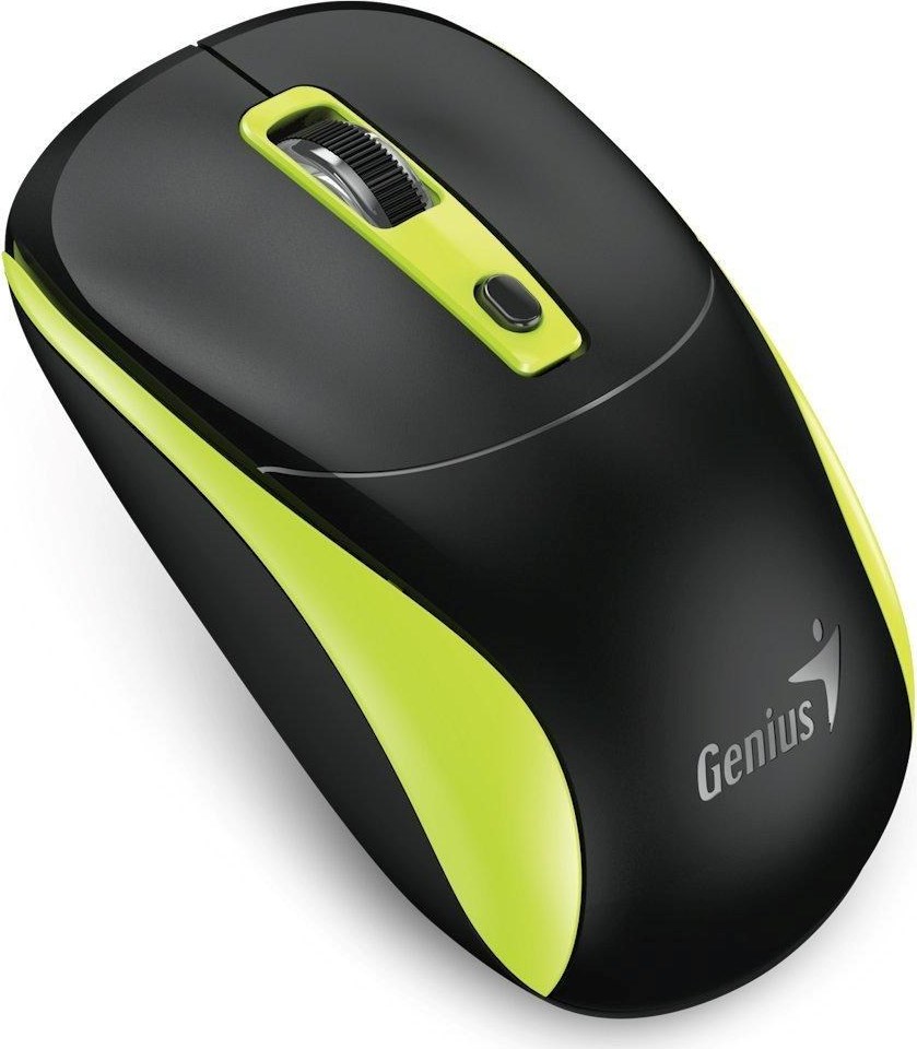 GENIUS myš NX-7123/ 1200 dpi/ bezdrátová/ Copilot/ černo-zelená