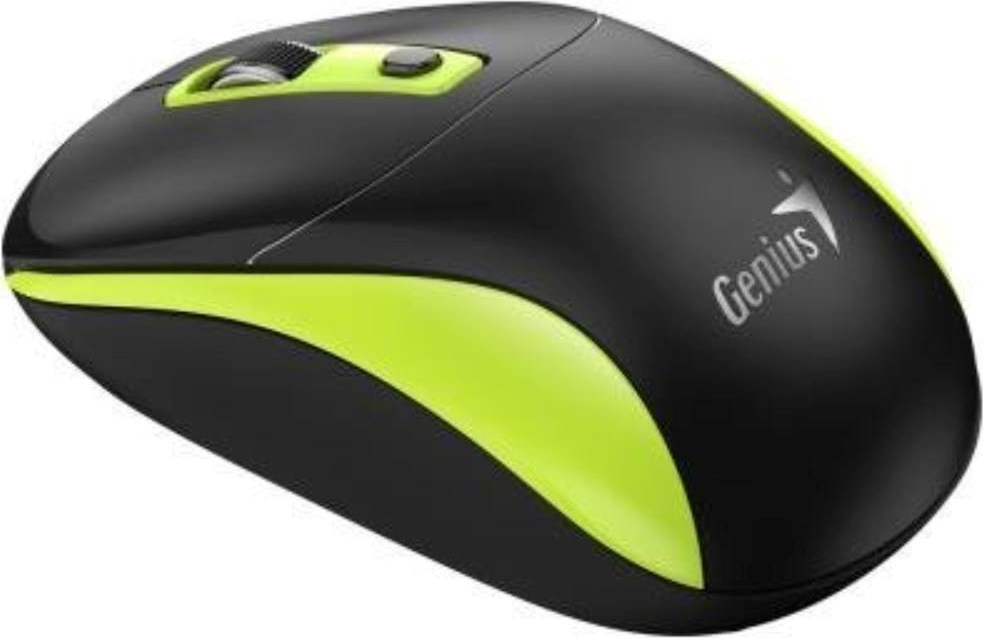 GENIUS myš NX-7123/ 1200 dpi/ bezdrátová/ Copilot/ černo-zelená