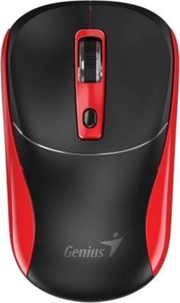 GENIUS myš NX-7123/ 1200 dpi/ bezdrátová/ Copilot/ černo-červená