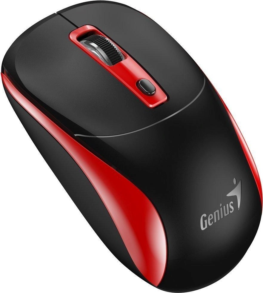 GENIUS myš NX-7123/ 1200 dpi/ bezdrátová/ Copilot/ černo-červená