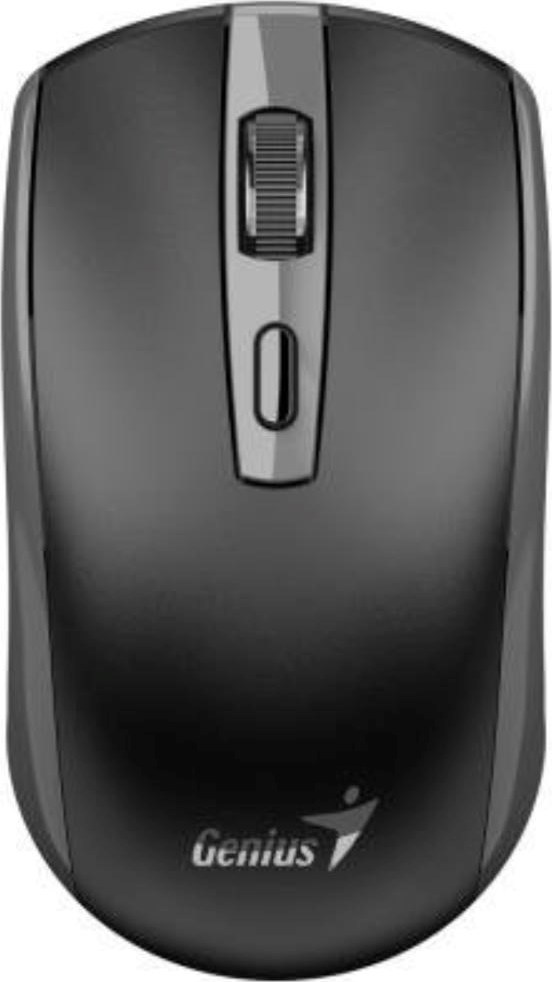 GENIUS myš ECO-8150/ 1200 dpi/ bezdrátová/ dobíjecí/ Copilot/ černo-šedá
