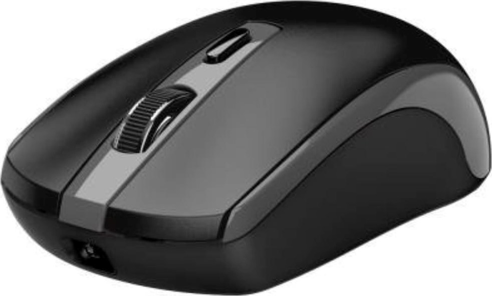 GENIUS myš ECO-8150/ 1200 dpi/ bezdrátová/ dobíjecí/ Copilot/ černo-šedá