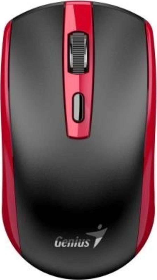 GENIUS myš ECO-8150/ 1200 dpi/ bezdrátová/ dobíjecí/ Copilot/ černo-červená