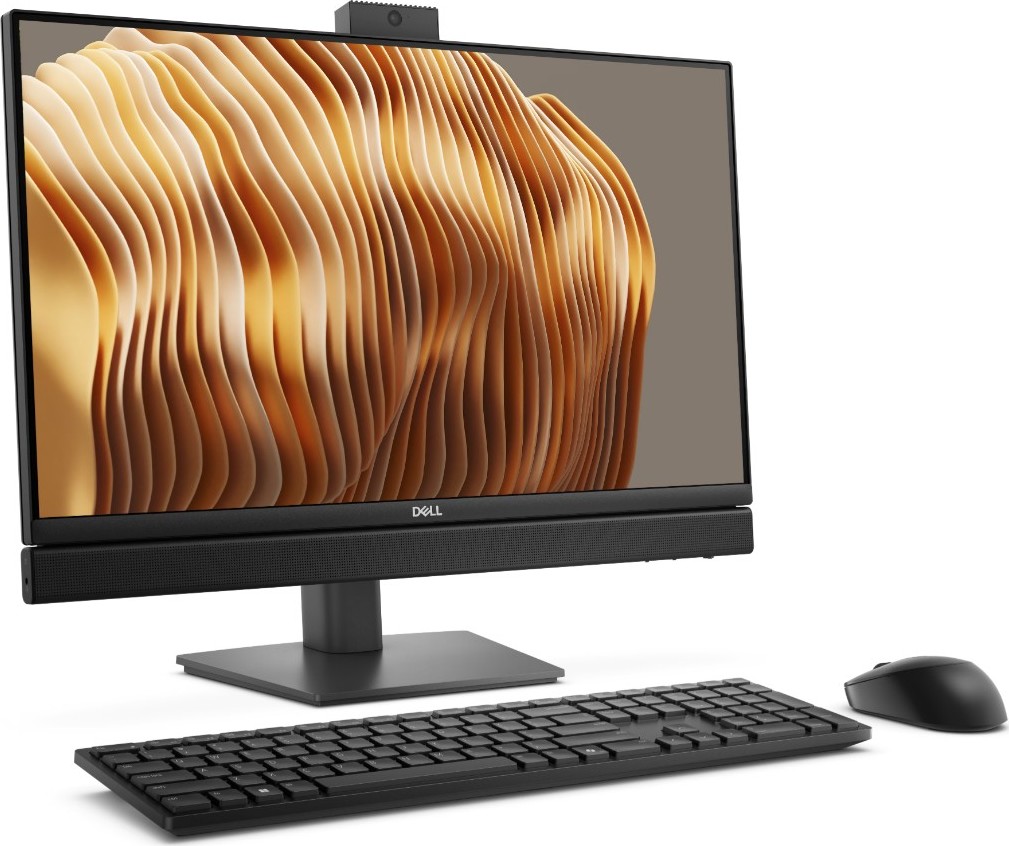 DELL PC AiO Pro 24 All-in-One QC24250/TPM/U7-265/16GB/512GB SSD/Touch/Integrated/Adj Stand/WLAN/Kb&Mse/W11 Pro/3Y PS NBD