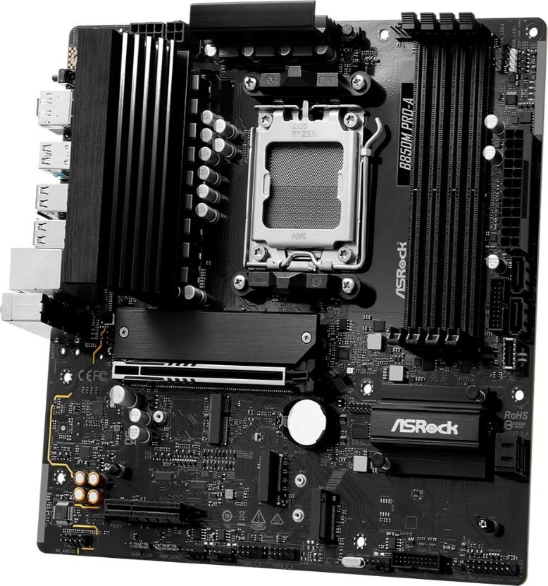 ASRock MB Sc AM5 B850M PRO-A, AMD B850, 4xDDR5, 1xDP, 1xHDMI, mATX