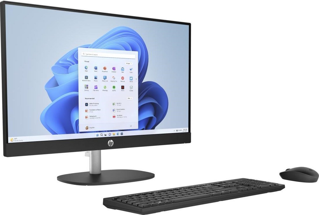 HP Inc. HP AiO 24-cr2007nc, 24" FHD, Ultra7 255U, RAM 32GB DDR5, SSD 1TB, Win 11 Home, GamePass 3měsíce zdarma