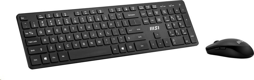 MSI set klávesnice a myši COMBO PRO, bezdrátová, CZ/SK lokalizace